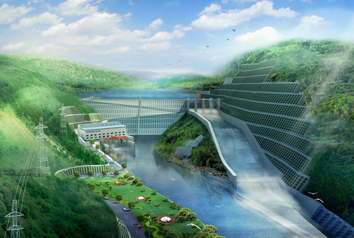 巴彦淖尔老挝南塔河1号水电站项目